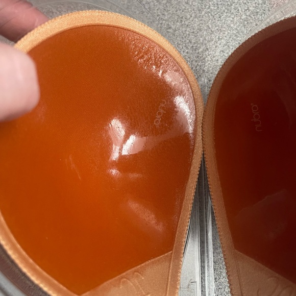 NuBra Tan Seamless Strapless Backless Bra Size C - Picture 8 of 11